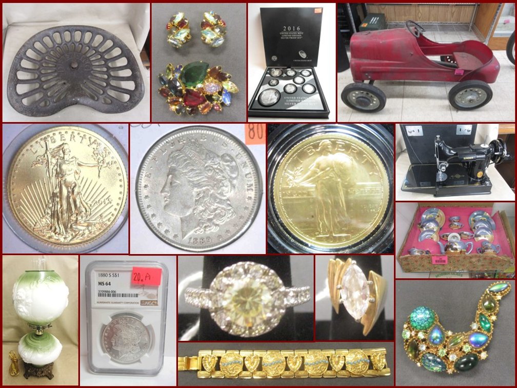 Image for Pedal Car, Coins, Marked Jewelry, BB Guns and Antiques (hot pink)