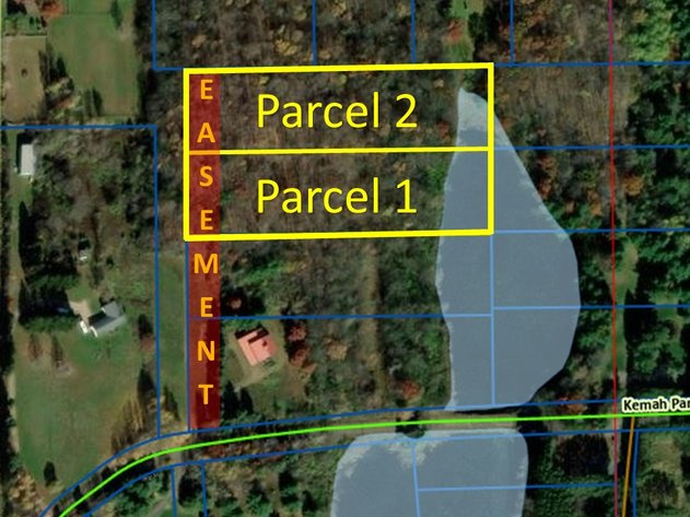 (2) 2.7+/- Acre Lots