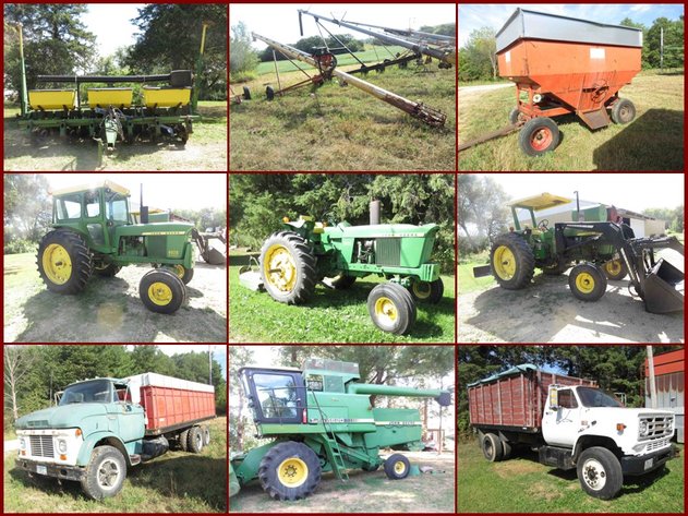 John Deere Tractors, Combine, Vehicles & Machinery