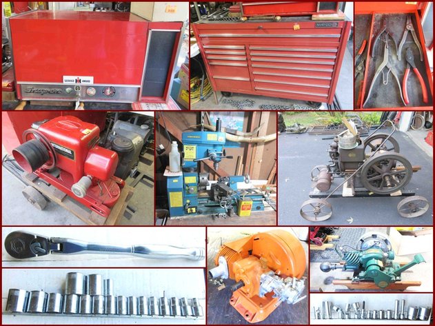 Jerry VanHeukelom Estate - Tools, Lawn Tractor Pulling & Hit-n-Miss Engines