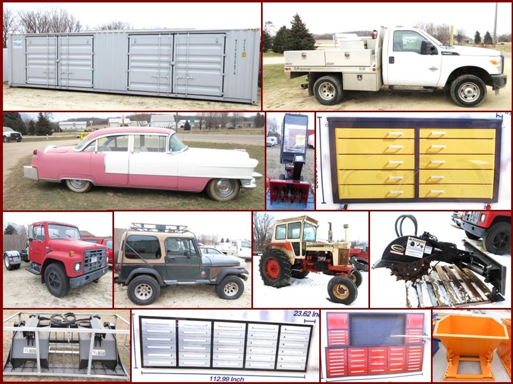Image for Tractors, Vehicles, Storage & Tool Chests (dark green)