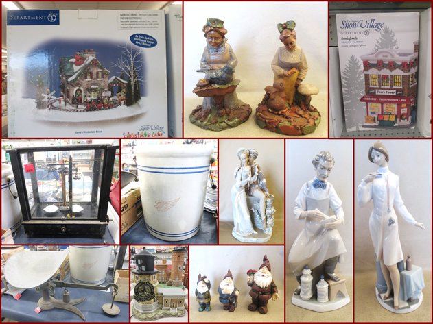 COMING SOON - Lladro Figurines, Dept. 56 & Antiques