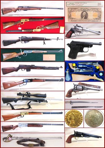 April Firearms, Ammunition, Coins & Sporting (pink tag)