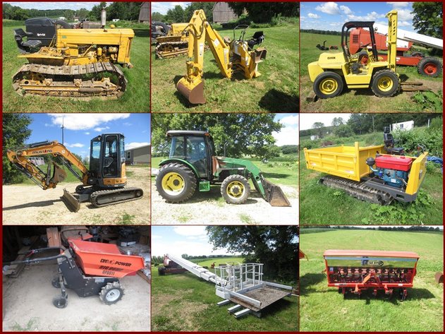 McCorison Tractor, Excavator, Machinery & Tools