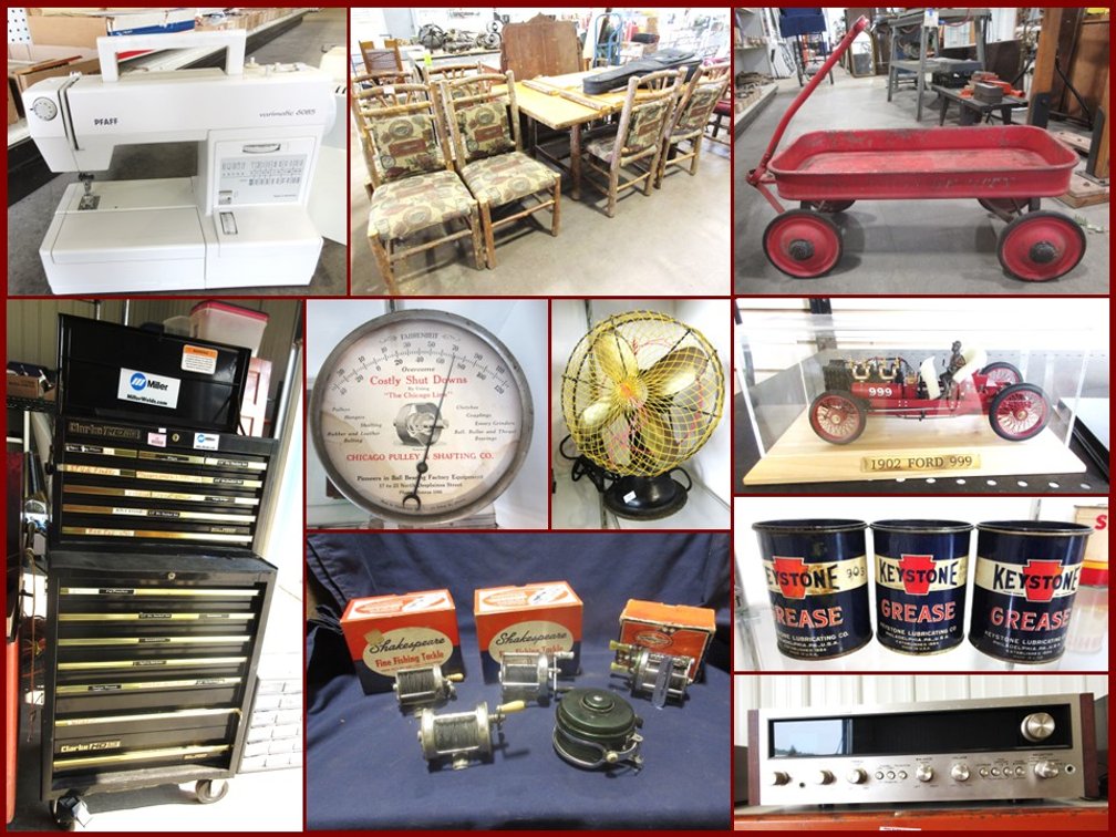 Image for Furniture, Tools, Antiques and Household (pink tag)