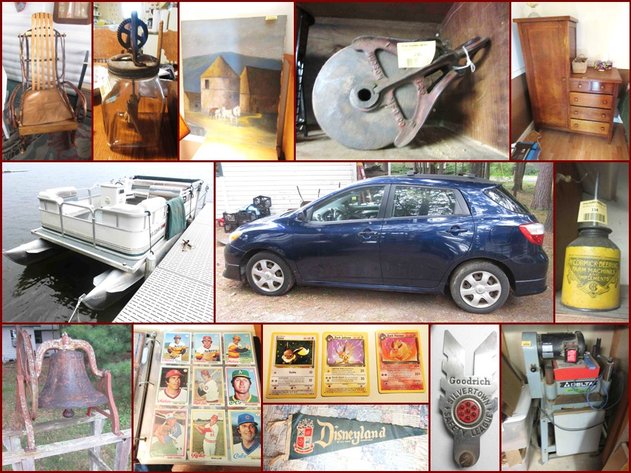 David Smith Estate - Pontoon, Tools, Art & Antiques
