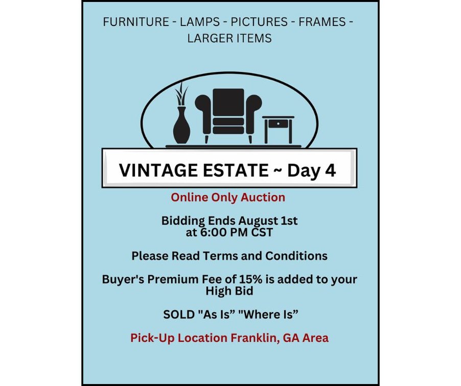 Image for Vintage Estate Auction Day 4