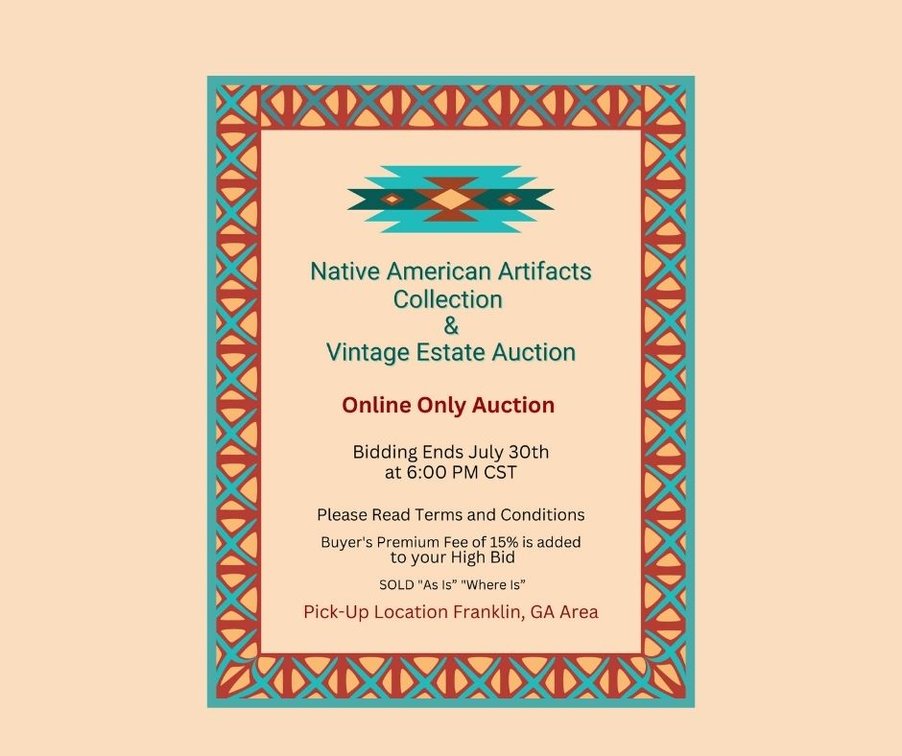 Image for Native American Artifacts Collection and Vintage Estate Auction Day 3