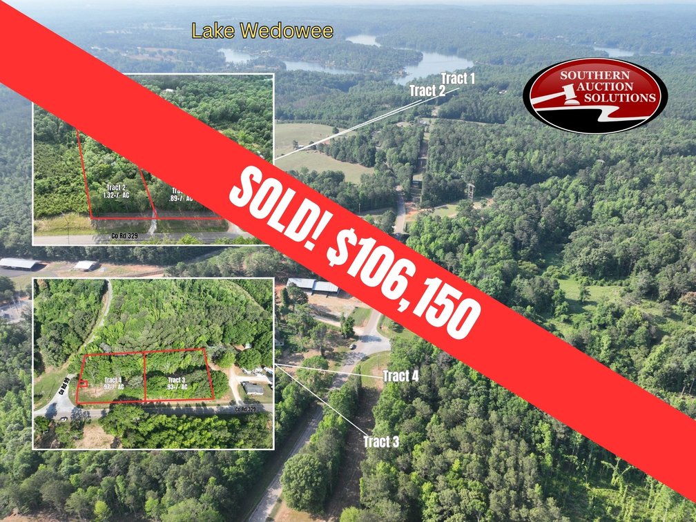 Image for Lake Wedowee Area – 2 Mobile Homes & Two Vacant Lots Online Auction