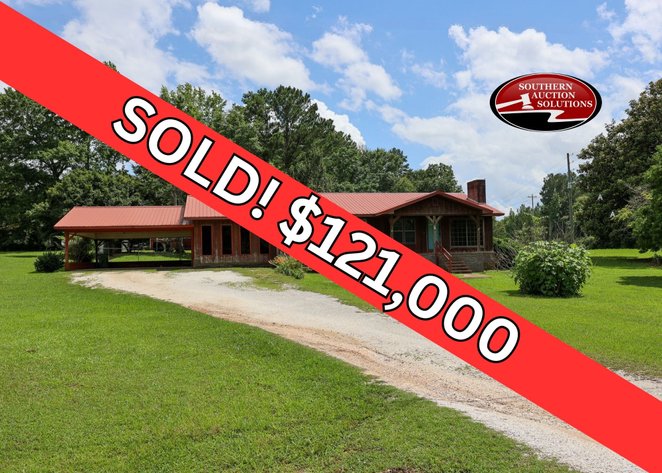 Image for Ashland, AL Home Auction — 3BR/2BA Ranch on Corner Lot