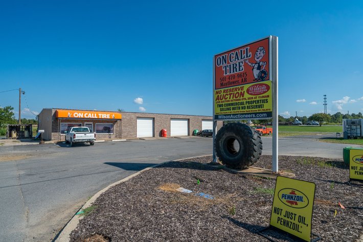 NO RESERVE MAYFLOWER COMMERCIAL PROPERTY AUCTION | MAYFLOWER, AR  