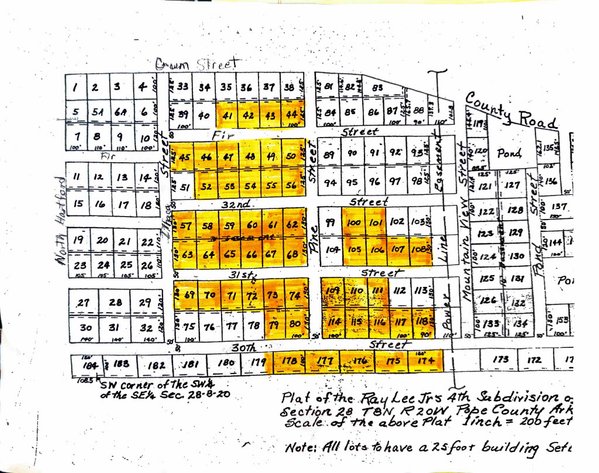 ONLINE ONLY NO RESERVE RUSSELLVILLE BUILDING LOTS AUCTION | RUSSELLVILLE, AR