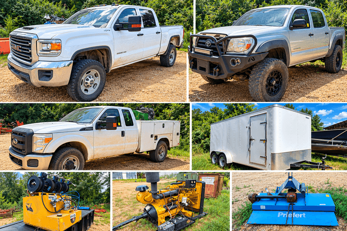 ONLINE ONLY VEHICLE, EQUIPMENT & IMPLEMENT AUCTION | STAR CITY, AR