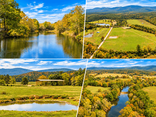 350± ACRE SCOTT COUNTY NO RESERVE RIVERFRONT LAND AUCTION | PARKS, AR
