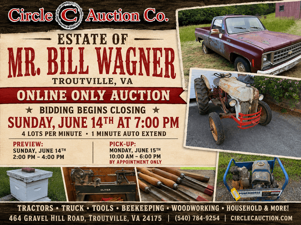 Image for Estate of Mr. Bill Wagner- Troutville, Va