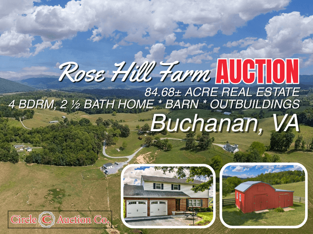 Image for Rose Hill Farm Real Estate Auction – 84± Acre Farm