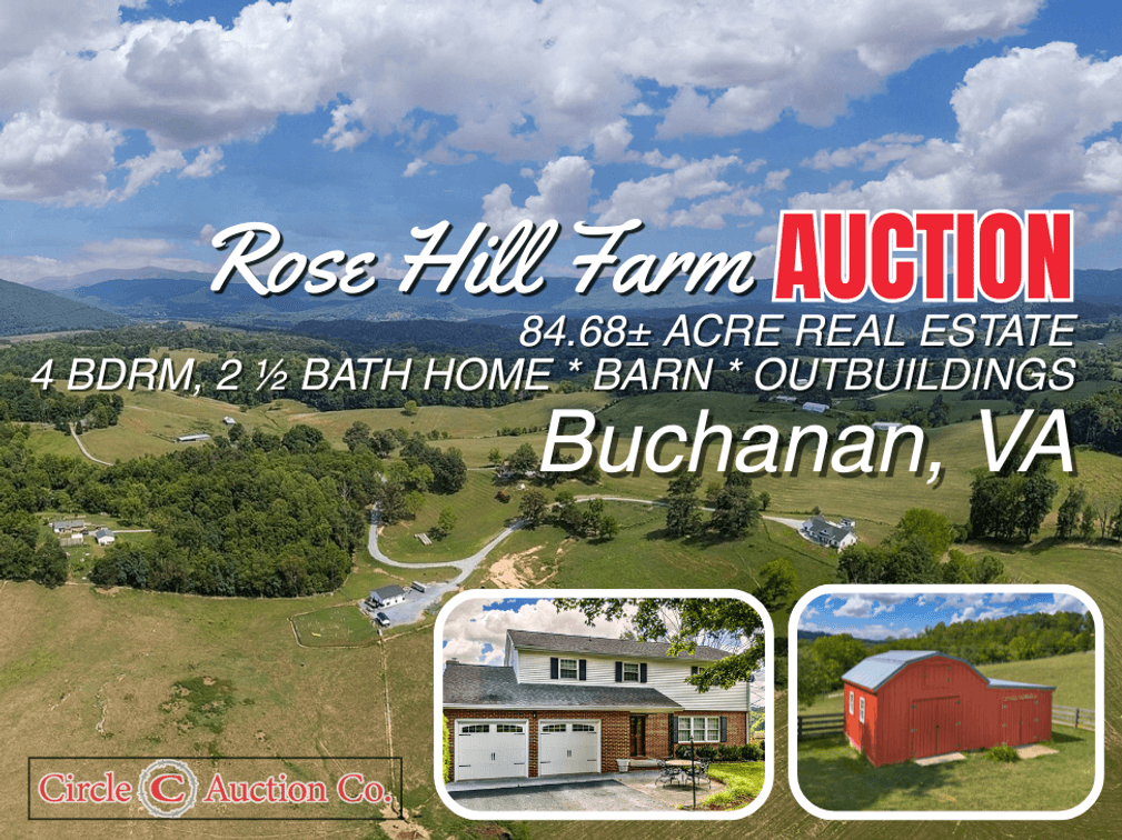 Image for Rose Hill Farm Real Estate Auction – 84± Acre Farm