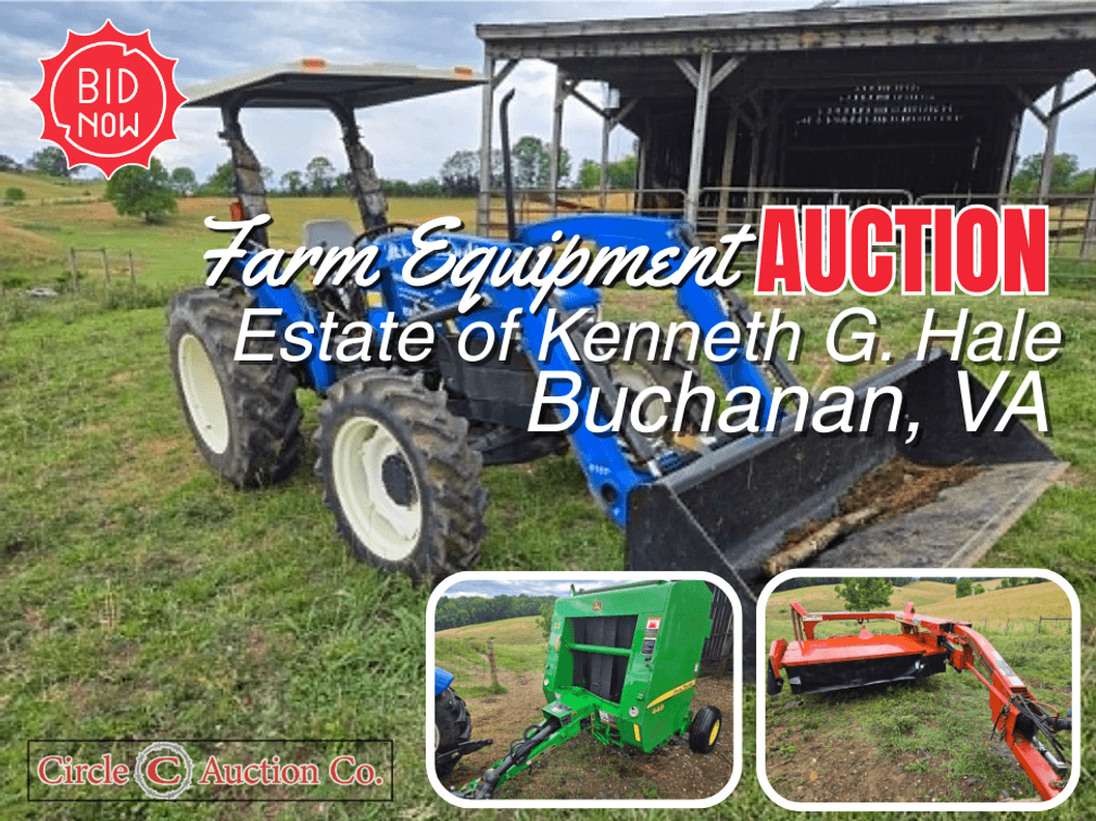 Image for ESTATE OF KENNETH G. HALE – FARM MACHINERY & PERSONAL PROPERTY AUCTION
