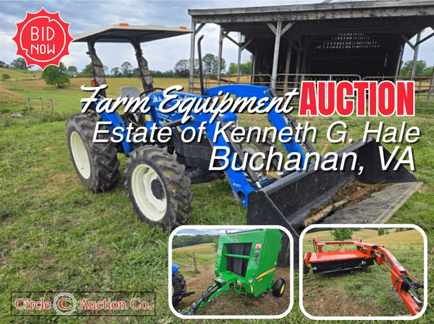 Image for ESTATE OF KENNETH G. HALE – FARM MACHINERY & PERSONAL PROPERTY AUCTION