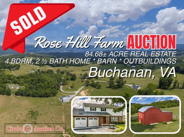 Image for Rose Hill Farm Real Estate Auction – 84± Acre Farm