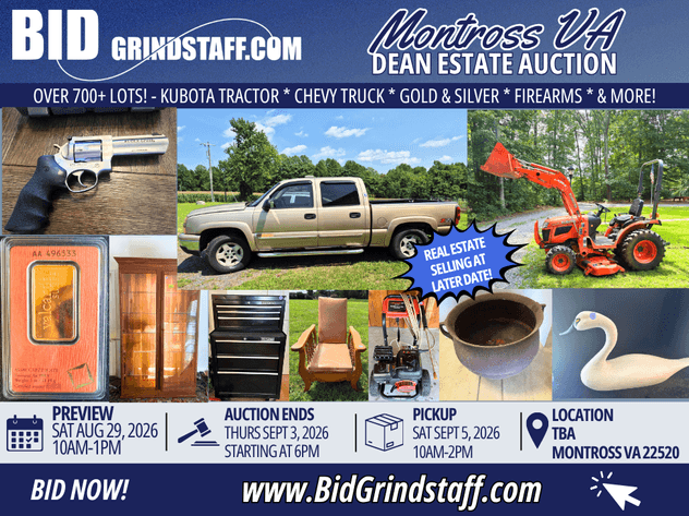 Image for Dean Estate Auction | By Our Sister Company BidGrindstaff
