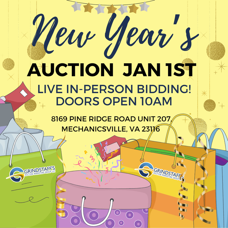 Image for New Year's Day LIVE Auction!