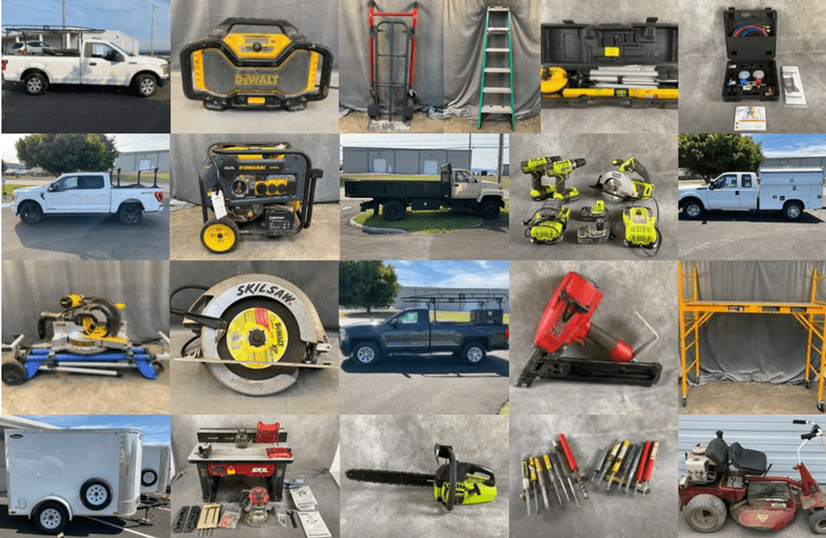 Image for Online and In Person Auction OF CONSTRUCTION VEHICLES, TRAILERS, TOOLS, and MUCH MORE!!! August 1st, 2026 @ 10 a.m
