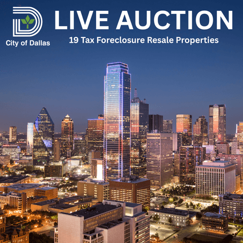 Image for LIVE AUCTION - Selling 19 Tax Foreclosure  Resale Properties