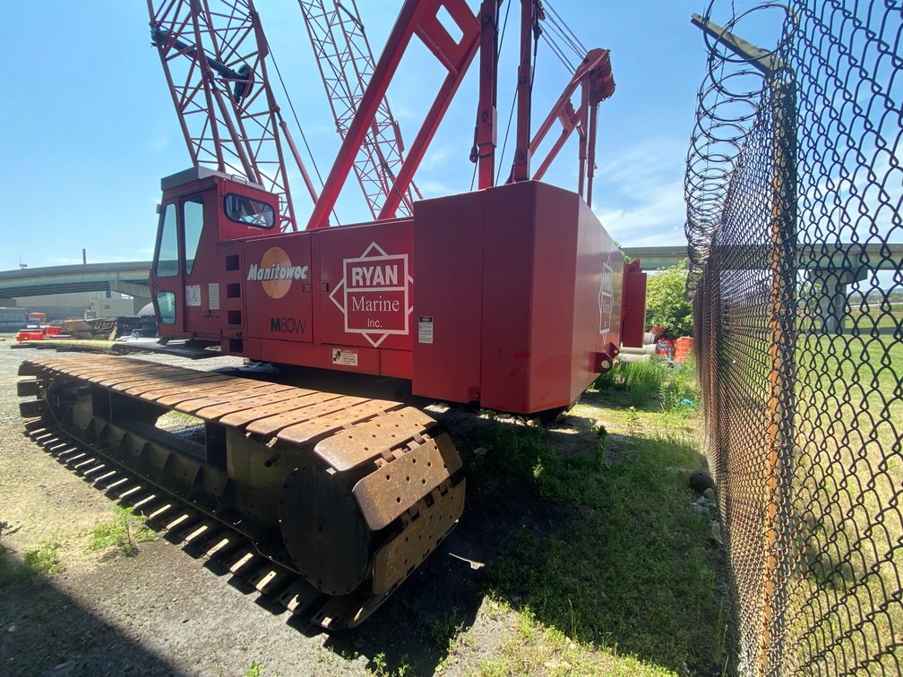 Image for MANITOWOC M80W Crawler Lattice Boom Crane - Norfolk VA