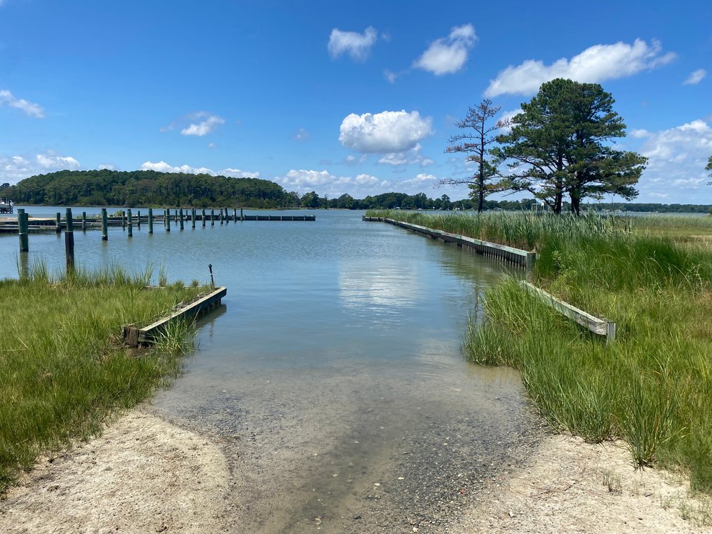 Image for Income Producing Waterfront Estate Mathews VA - Potential Annual Income $138,500 - Ranch Home - Guest Cottage -  Boat Ramp and 15 Slips - Fronting Billups Creek; 967 Lillys Neck Rd