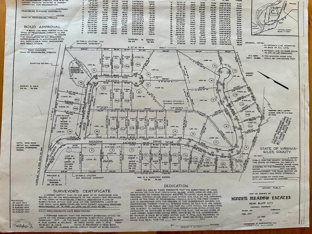 Image for 3 Prime Building Lots - .5 mile from New River Public Boat Ramp - Hidden Meadow Estates - Pearisburg, VA