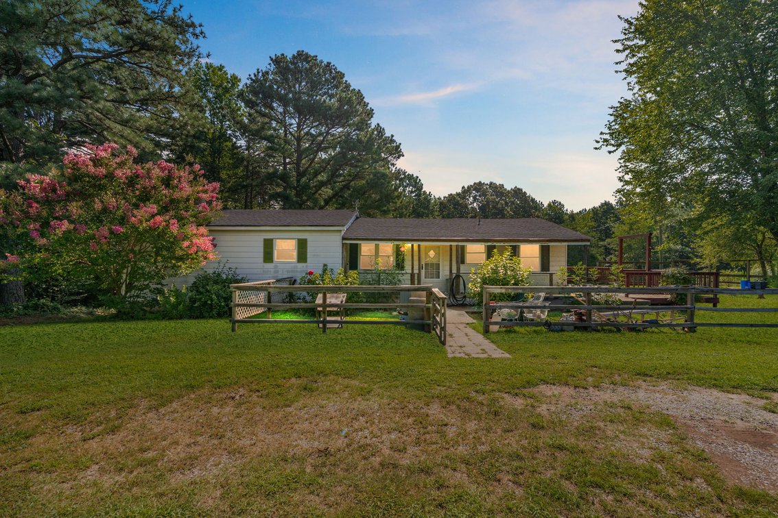 Image for Multi Choice Real Estate Auction - 3-Bedroom Country Ranch on 1 Acre & 3.05 AC Lot with POND, Bumpass VA -  3490 Willow Brook Rd