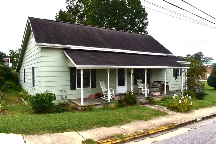 House on Corner Lot