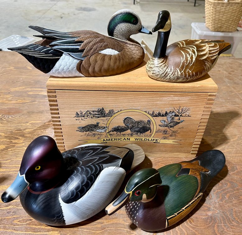 Image for Duck Decoys, Artwork, Ducks Unlimited Collectibles, Bronze Statues #6