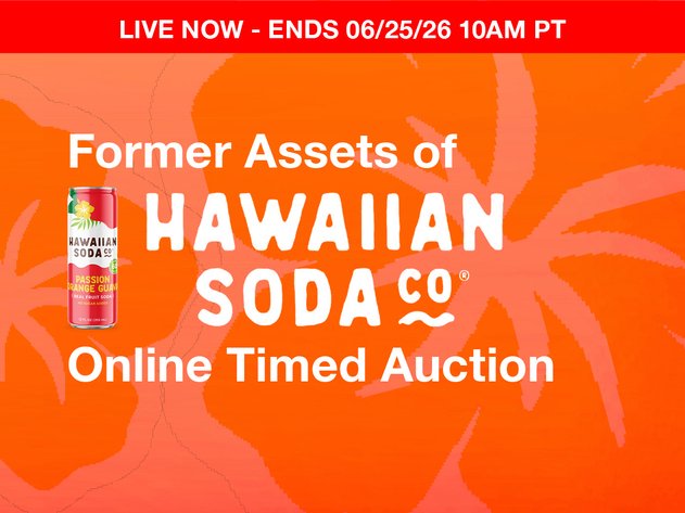 Image for Former Assets of Hawaiian Soda Co. Online Timed Auction