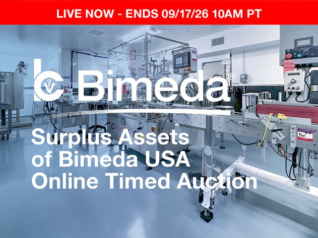 Image for Surplus Assets Of Bimeda USA Online Timed Auction