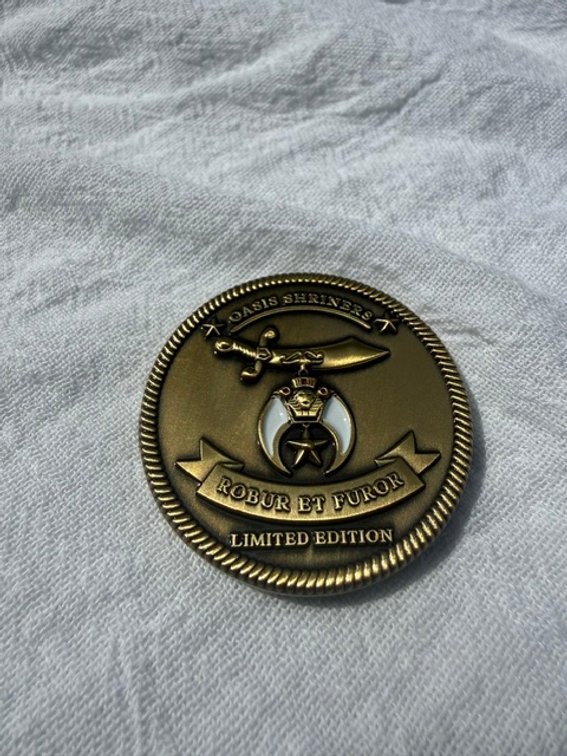 Image for SHRINERS CHALLENGE COINS!-CHARITY AUCTION