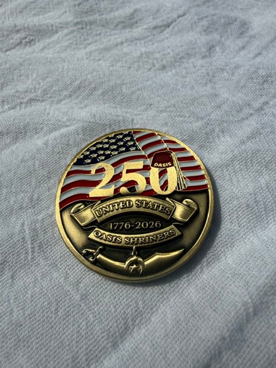 Image for SHRINERS CHALLENGE COINS!-CHARITY AUCTION
