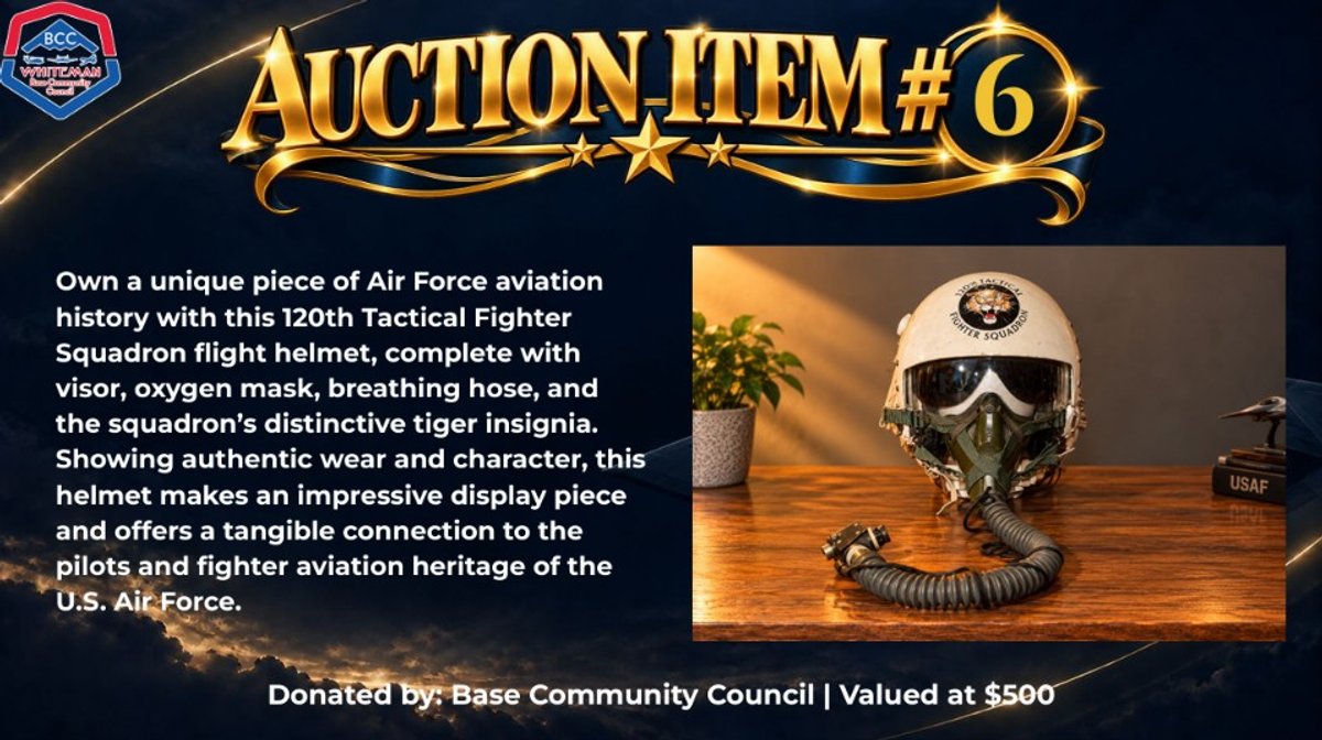 Image for Whiteman BCC Benefit Auction