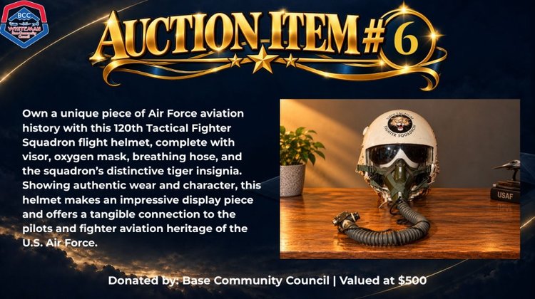Image for Whiteman BCC Benefit Auction
