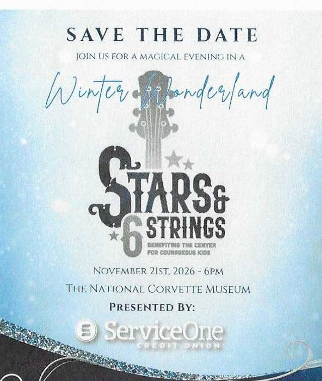 Image for Stars & 6 Strings The Center for Courageous Kids (CCK) Signature Funfraising Event