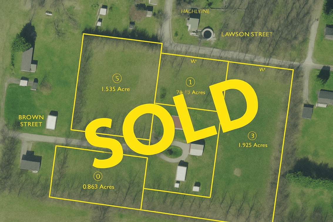 Image for SOLD ~ $231,120.00 ~ 4.97  Acres ~ Residential Building Lots ~ Smith Grove, Kentucky  {click here for details}