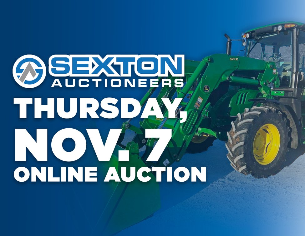 Image for Sexton Auctioneers November 7th Equipment Auction