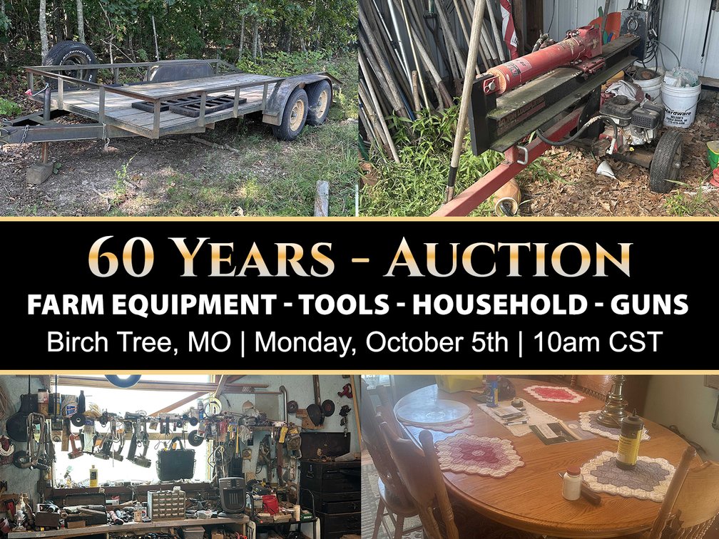 Image for 60 Years Accumulation Farm Auction