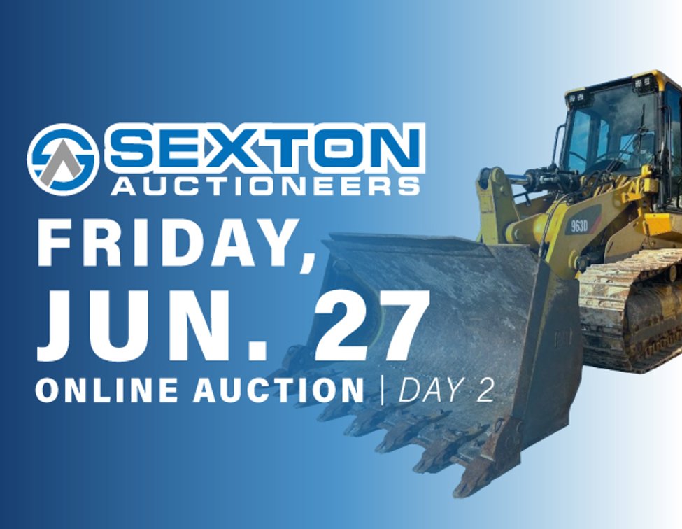 Image for Sexton Auctioneers June Equipment Auction Day Two (June 27th)