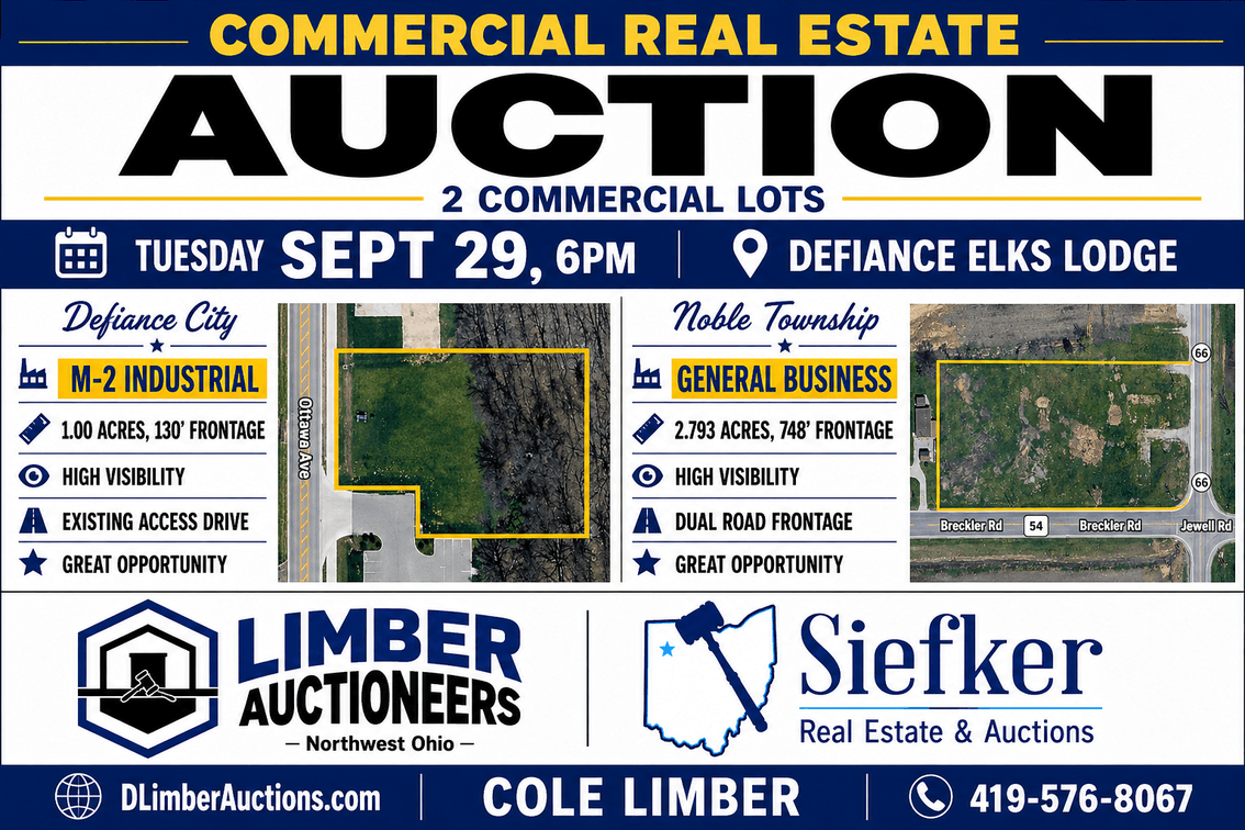 Image for Defiance Commercial Land Auction