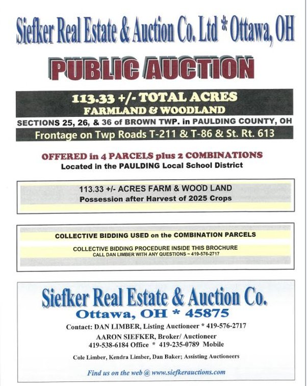Image for Matson Land Auction - Paulding County