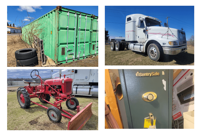 BUHL DO-BID.COM: 2005 INTERNATIONAL SEMI TRUCK, FARMALL TRACTOR,  GUN SAFE & STORAGE CONTAINERS ★ ONLINE AUTO AUCTION