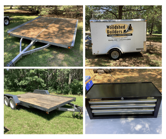 R.E.CYCLERS: ERICKSON ESTATE - TRAILERS, TOOLS AND MORE ONLINE AUCTION