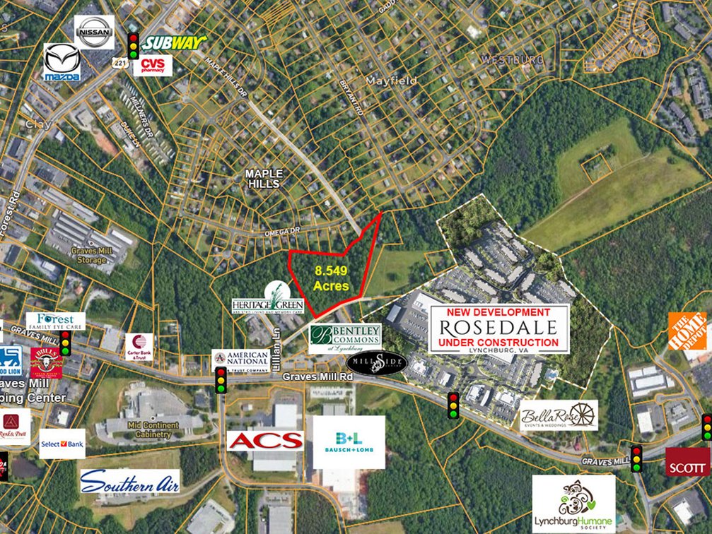 Image for 8.549 Acres Business/Residential off Graves Mill Rd